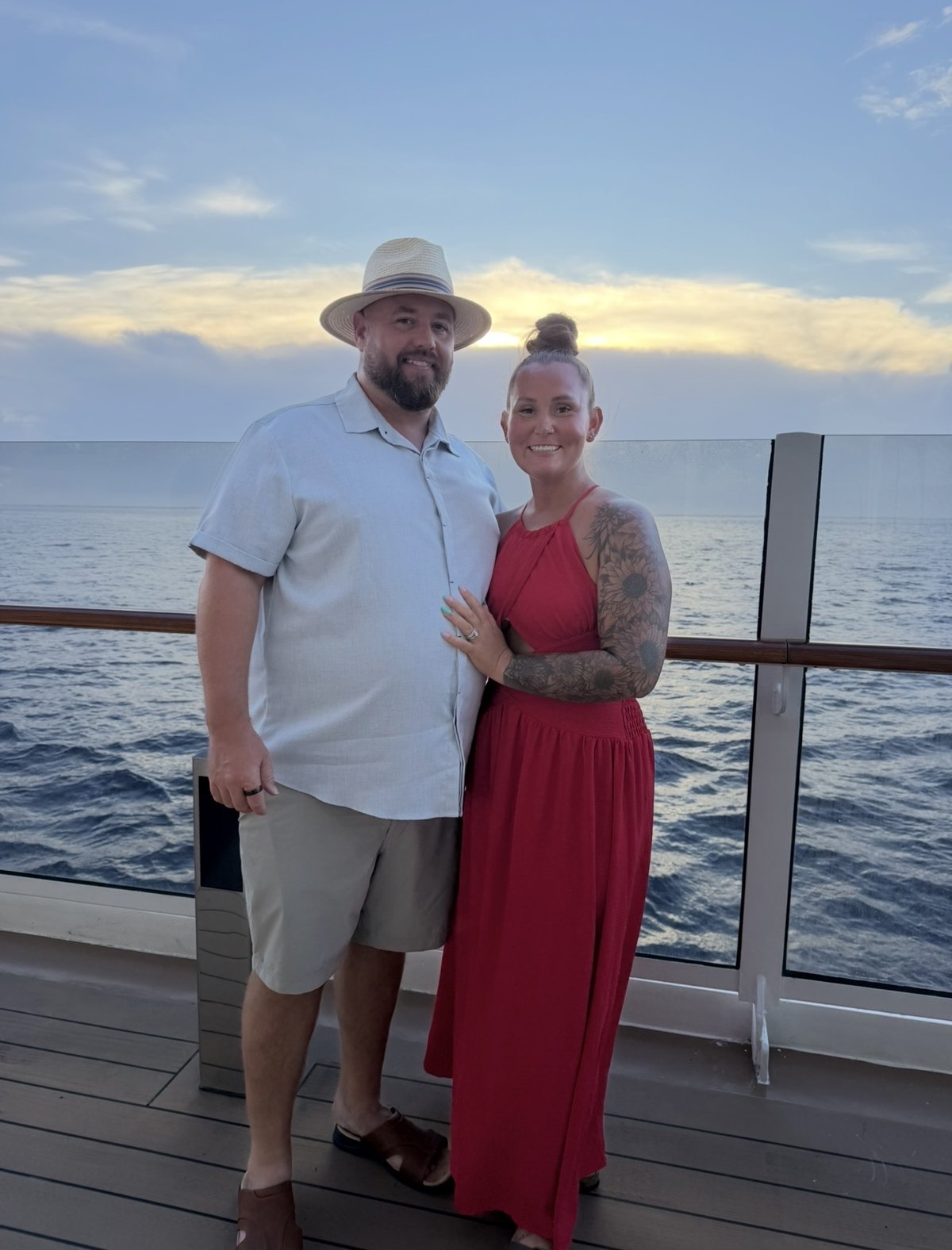 Taylor and Jaime, owners and operators of GoodHands Transportation